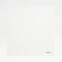 Mixed Print Savannah Yellow Organic Cotton Gauze Baby Swaddle Blankets, Set of 3