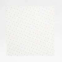 Mixed Print Savannah Yellow Organic Cotton Gauze Baby Swaddle Blankets, Set of 3