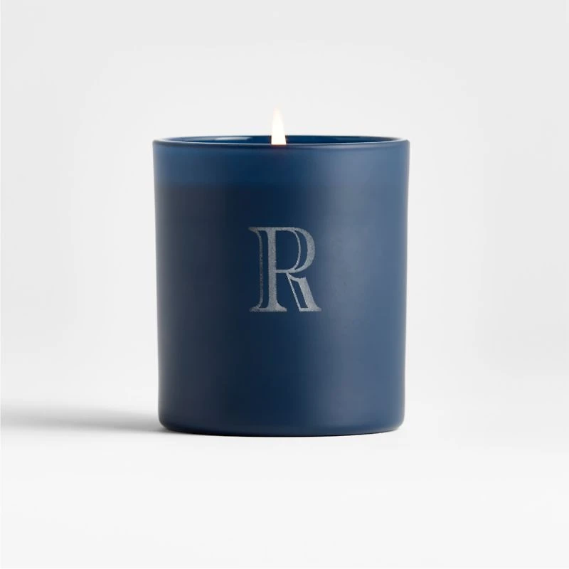 Monochrome No. 13 Indigo 1-Wick Scented Candle - Palo Santo, Vetiver and Mandarin