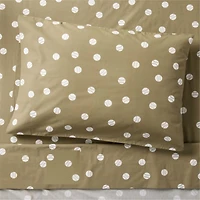 Stay Cool Modern Baseball Organic Cotton Kids Twin Sheet Set