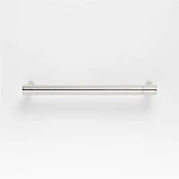 Modern 5" Flat-End Polished Chrome Cabinet Drawer Bar Pull