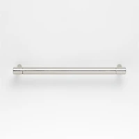 Modern 6" Flat-End Brushed Nickel Cabinet Drawer Bar Pull