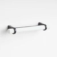 Modern Marble Black Cabinet Drawer Bar Pull 5"