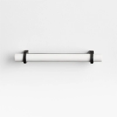 Modern Marble Black Cabinet Drawer Bar Pull 5"