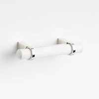 Modern Marble Chrome Silver Cabinet Drawer Bar Pull 4"