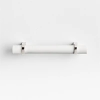 Modern Marble Chrome Silver Cabinet Drawer Bar Pull 4"