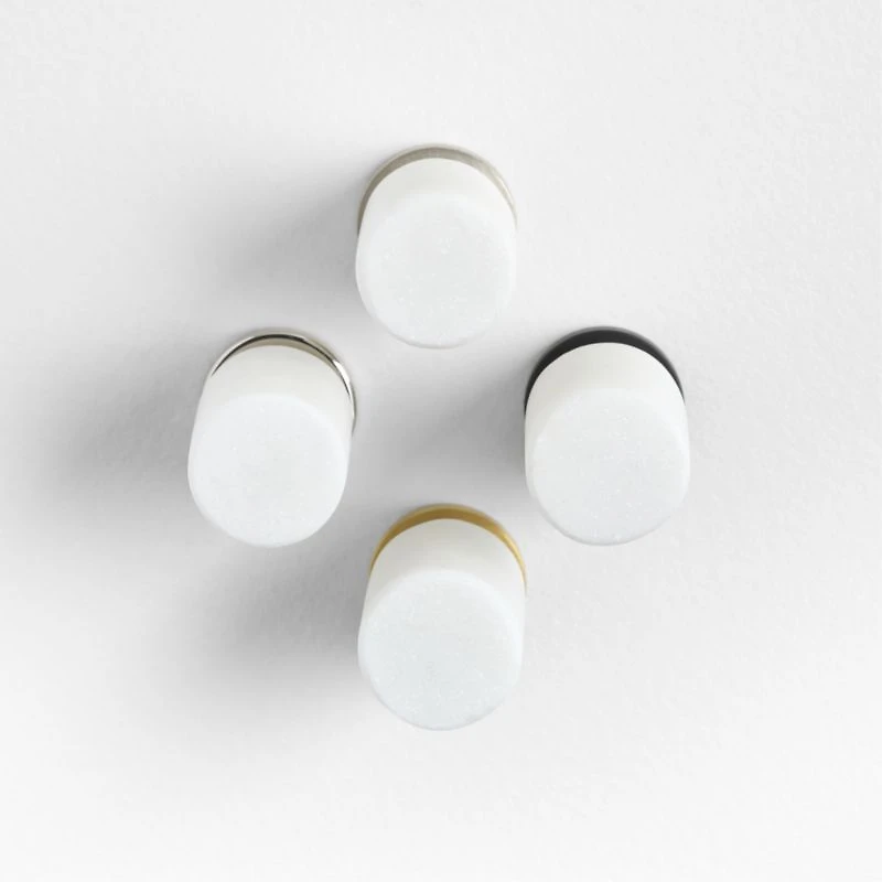 Modern Marble Black Cabinet Knob