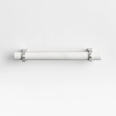 Modern Marble Silver Cabinet Drawer Bar Pull 5"