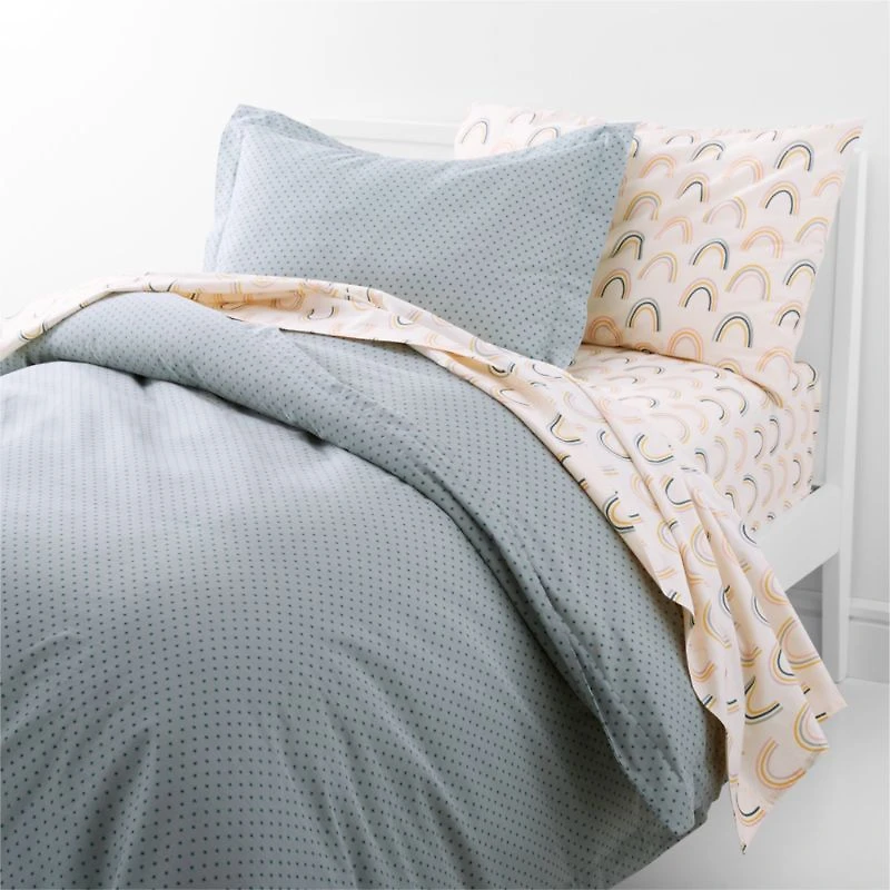 Stay Cool Asha Rainbow Organic Cotton  Kids Full Sheet Set