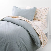Stay Cool Asha Rainbow Organic Cotton  Kids Full Sheet Set