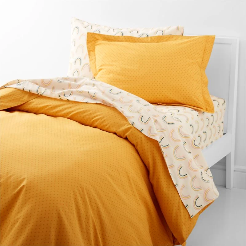 Stay Cool Asha Rainbow Organic Cotton  Kids Full Sheet Set