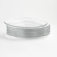 Moderno Glass Dinner Plate