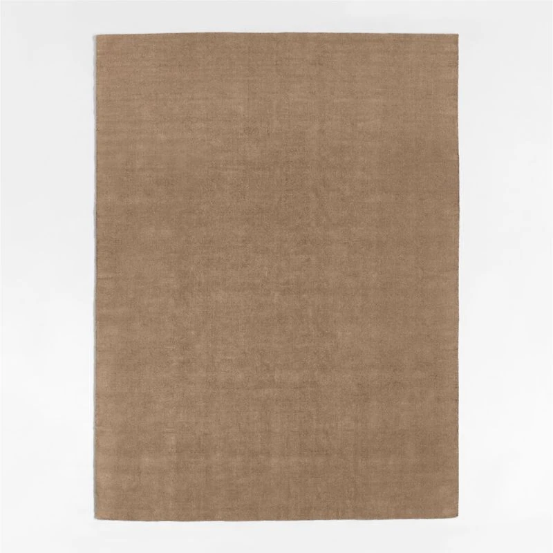 Monaco Performance Handwoven Camel Brown Area Rug 8'x10'
