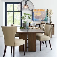 Monarch Shiitake 108" Dining Table