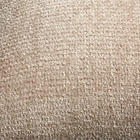Monarch Chenille 18x18 Natural Taupe Throw Pillow Cover