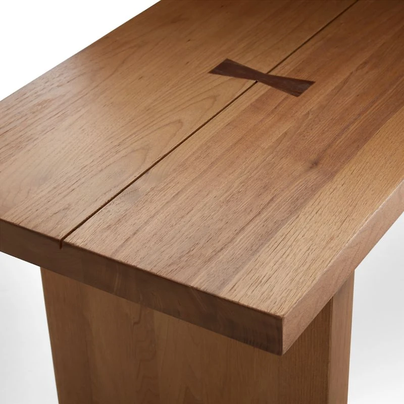 Monarch Natural 65" Solid Walnut Bench
