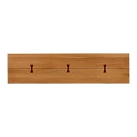 Monarch Natural 65" Solid Walnut Bench