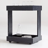 Mondrian Black Bar Cart