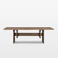 Monroe 94" Oak Wood Dining Table