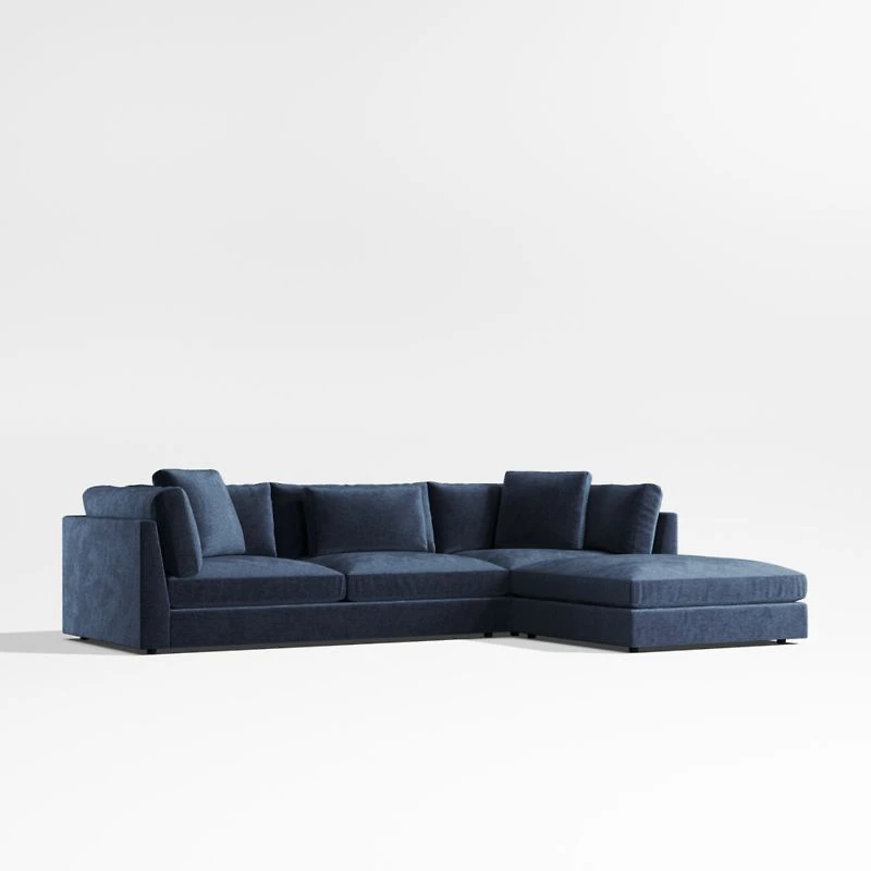 Monterey Modular 3-Piece Reversible Sectional Sofa with Ottoman
