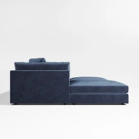 Monterey Modular 4-Piece U-Shaped Sectional Sofa with Double Ottoman