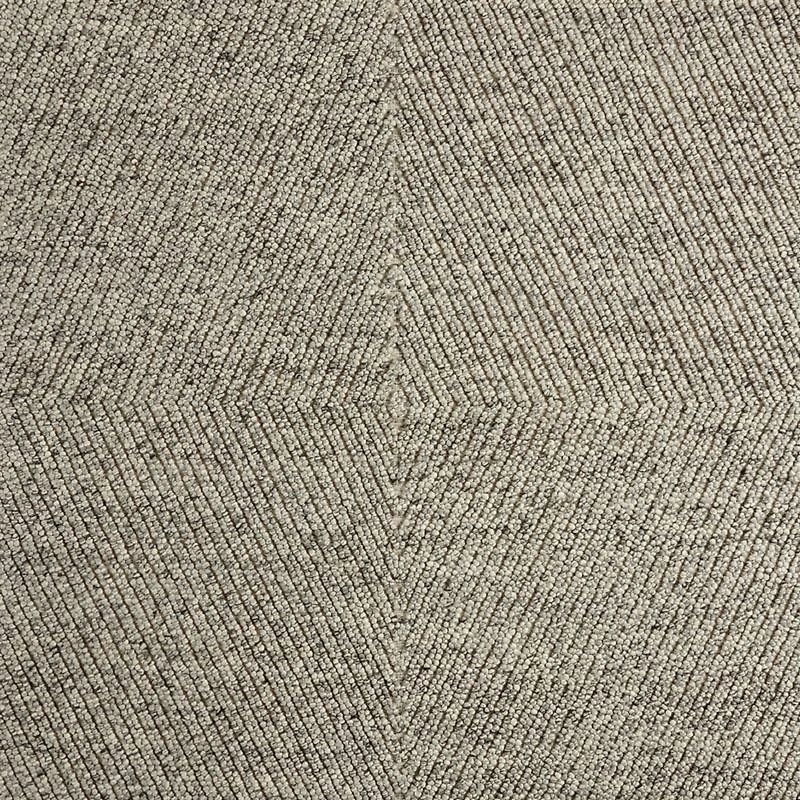 Montreal Wool Hand-Tufted Carbon Grey Area Rug 6'x9'