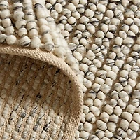 Montreal Wool Hand-Tufted Cream White Area Rug 6'x9'