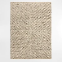 Montreal Wool Hand-Tufted Cream White Area Rug 6'x9'