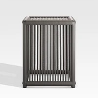 Morocco Graphite Outdoor Accent Table