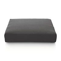 Morocco Charcoal Sunbrella ® Ottoman Cushion