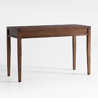Morris 48" Chocolate Brown Writing Desk