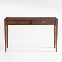 Morris 48" Chocolate Brown Writing Desk