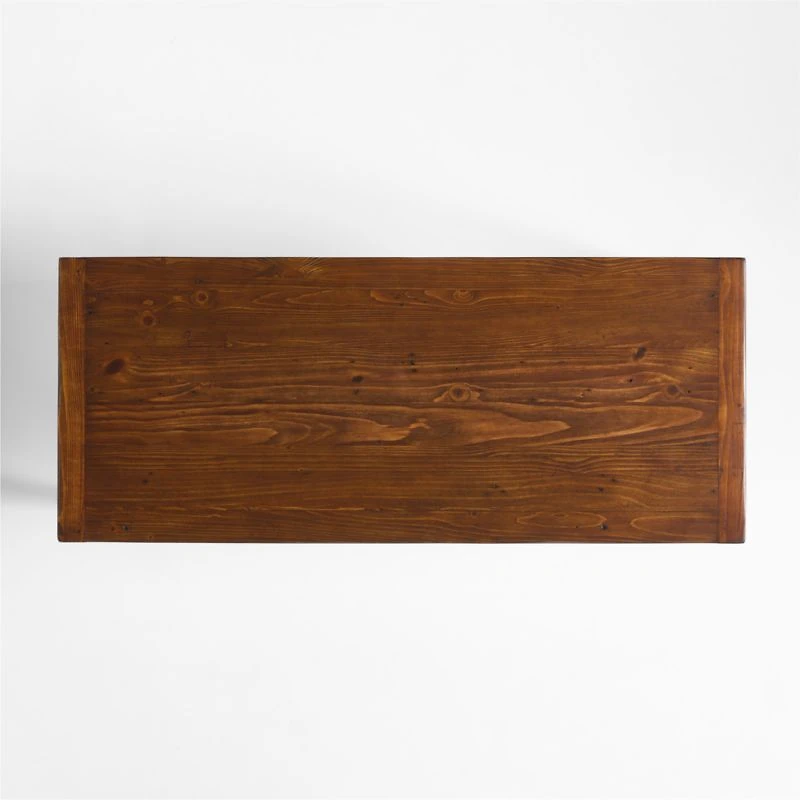 Morris 48" Chocolate Brown Writing Desk
