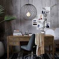 Hoyne 21.5" Iron Pendant Light