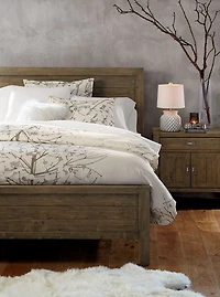 Morris Ash Grey Nightstand
