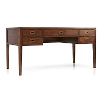 Morris 60" Chocolate Brown Desk