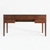Morris 60" Chocolate Brown Desk