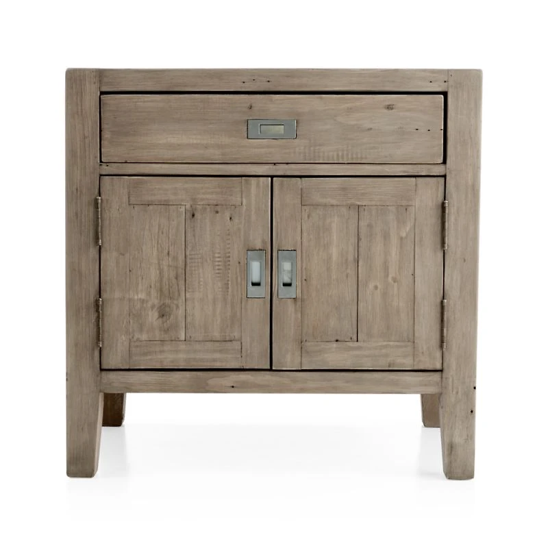 Morris Ash Grey Nightstand