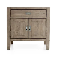 Morris Ash Grey Nightstand