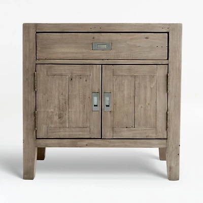 Morris Ash Grey Nightstand