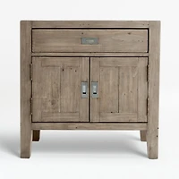 Morris Ash Grey Nightstand