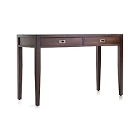 Morris 48" Chocolate Brown Writing Desk