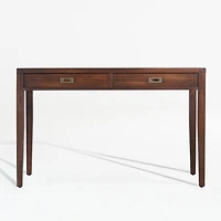 Morris 48" Chocolate Brown Writing Desk