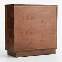 Mota 38" Dark Burl Wood Bar Cabinet