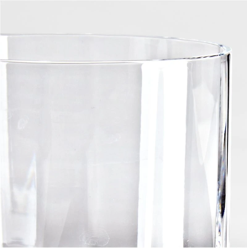 Moxie Optic Double Old-Fashioned Glass