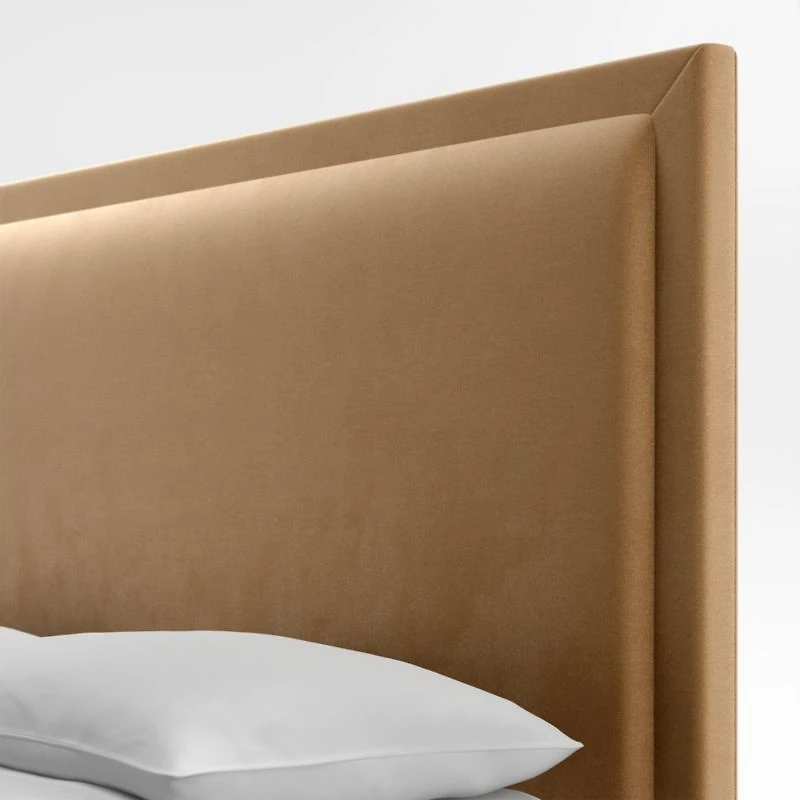 Meraux 56" Upholstered Queen Headboard with Storage Bed Base