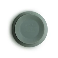 Mushie Green Suction Silicone Bowl