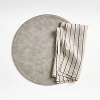 Suits Linen Cloth Dinner Napkins, Set of 4