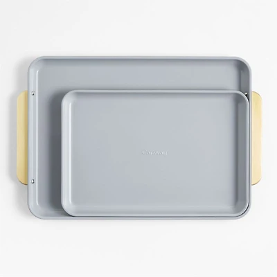 Caraway ® Graphite Non-Stick Ceramic Baking Sheet Duo