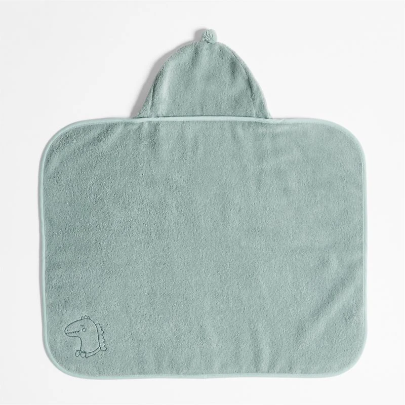 Nachi Organic Blue Hooded Baby Towel